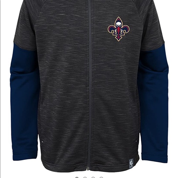 NBA Teen-Boys Traveling Full Zip Warm-Up Jacket - Picture 3 of 7